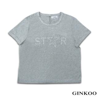 【GINKOO 俊克】STAR星星棉質上衣