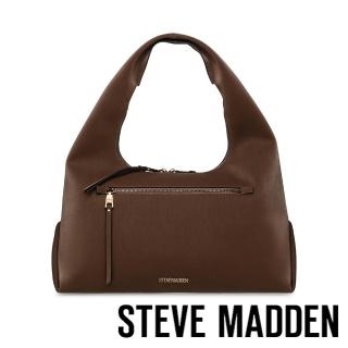 【steve madden】荔枝紋大容量托特包 BIVA-V(咖啡色)