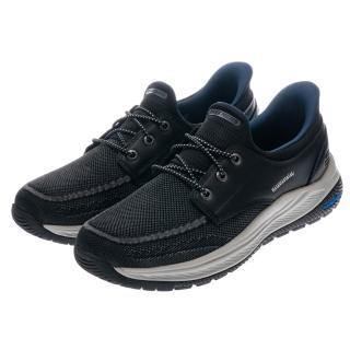 【SKECHERS】男鞋 休閒系列 休閒鞋 瞬穿舒適科技 MEROE(205467BLK)