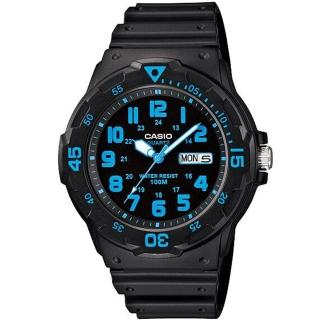 【CASIO 卡西歐】學生錶 DIVER LOOK 潛水運動風手錶 考試手錶 送禮 禮物 推薦(MRW-200H-2BV)