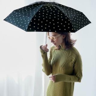 【Wpc.】官方直營經典愛心手動輕巧便攜遮光降溫傘-多色(輕量/抗UV/遮光/防撥水/晴雨兩用)