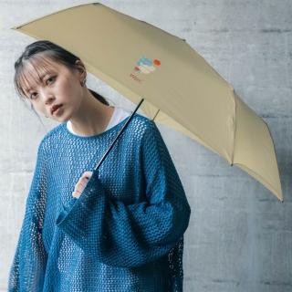 【Wpc.】官方直營貓狗玩耍手動大傘面輕量晴雨兩用折傘-多色(輕量/抗UV/遮光/防撥水/晴雨兩用)