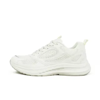 【FILA】Cyclone 女 休閒鞋 運動鞋 慢跑鞋 低筒 透氣 復古 白(5-J906X-199)