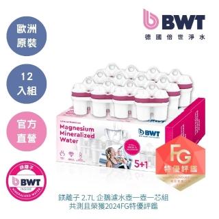 【BWT 德國倍世】鎂離子濾芯 12入組(歐洲原裝進口)