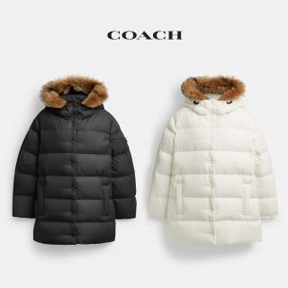 【COACH】蔻馳官方直營 聚酯纖維中長版羊毛羽絨外套-多款多色可選(CV301/CT723)