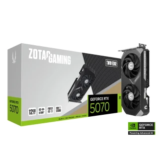 【ZOTAC 索泰】GAMING GeForce RTX 5070 Twin Edge 顯示卡