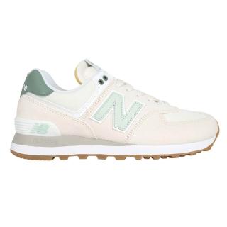 【NEW BALANCE】女復古休閒鞋-574系列 麂皮 慢跑 NB N字鞋(WL574CGR)