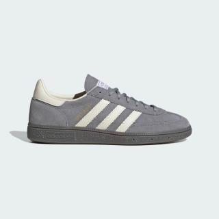 【adidas 愛迪達】Handball Spezial 男女 運動休閒鞋 德訓鞋 麂皮 復古 舒適 灰 米白(JI4486)