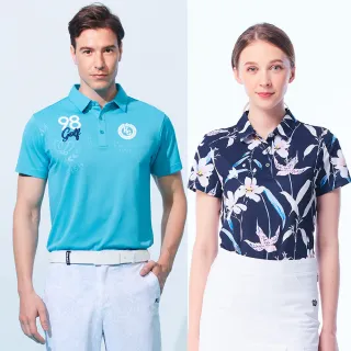 【KING GOLF】618特談！女男款透氣機能吸濕排汗上衣/小立領/POLO衫/高爾夫球衫(多款任選)