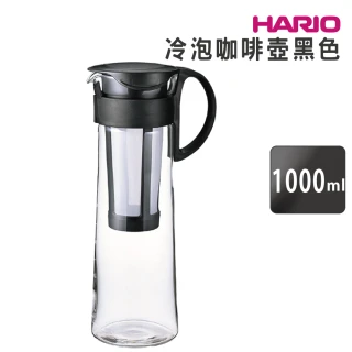 【HARIO】冷泡咖啡壺1000ml／黑色(MCPN-14-B)