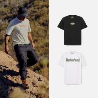 【Timberland 官方旗艦】特談-男款/女款/中性款 短T 短袖T恤 短袖上衣 印花上(多款任選)