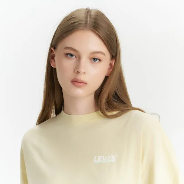 【LEVIS】女款 短袖Tee恤 / 前後圖案 上衣 熱賣單品 A4924-0041