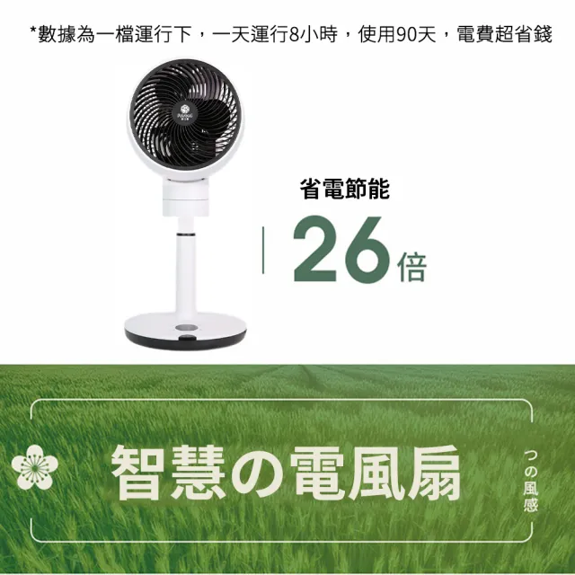 【Felsted 菲仕德】家用空氣循環扇落地扇渦輪DC電風扇JH-08(無線遙控/靜音省電/3D廣角送風/可定時)