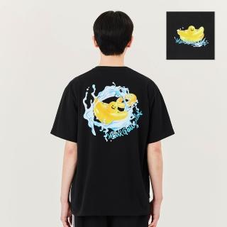 【Mark Gonzales】男女同款 涼感衝浪小天使T恤-黑色