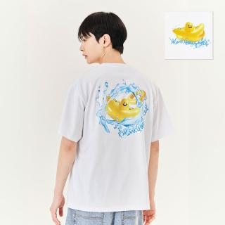 【Mark Gonzales】男女同款 涼感衝浪小天使T恤-白色