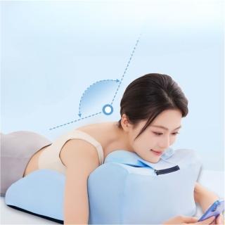 【DaoDi】2入組 趴睡枕 冰絲涼感 記憶午睡枕 床上趴睡枕(減壓靠墊 床頭靠枕 腰靠 靠枕 抬腿枕)