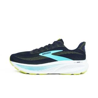 【BROOKS】Ghost 17 男 慢跑鞋 寬楦 魔鬼系列 避震緩衝象限 彈力 緩震 深藍(1104422E414)
