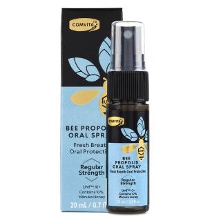 即期品【Comvita 康維他】麥蘆卡蜂蜜UMF10+/蜂膠噴液(一般型 20ml)