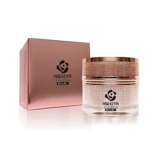 【妍選洋行】日本ASHIYA 微金Q10 活膚面霜 50ml  買一送二(Q10包覆微金粒子 粉酒粕)