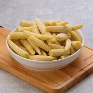 【巧食家】冷凍玉米筍X5包(整支 1Kg/包)