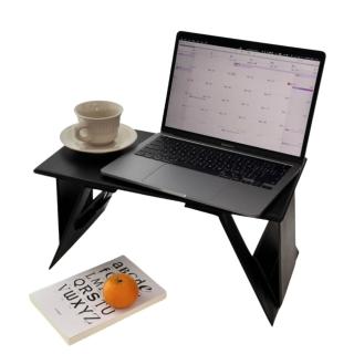 【May Shop】多功能卡片折疊桌懶人可折疊電腦支架書本桌子 筆記型平板桌