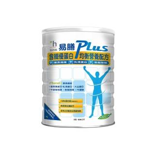 【易而善】易膳Plus含纖優蛋白均衡營養配方900g(管灌 特殊營養食品 膳食纖維 乳清蛋白 病後調養)
