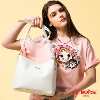 【BLUE WAY】女包 E.T簡約休閒牛皮 側揹包 -ET BOiTE箱子