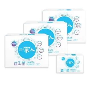 【YM BIOMED 陽明生醫】一家人益生菌3盒組加贈10包(30包/盒 獨家專利益生菌  調整體質 代謝順暢)