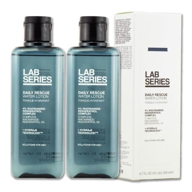 【LAB 美國雅男士】活顏修護保濕調理露 200ML x 2（專櫃公司貨）