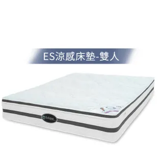 【Artso 亞梭】美國ES伊麗絲-涼感雙人護背床墊(彈簧床/獨立筒)