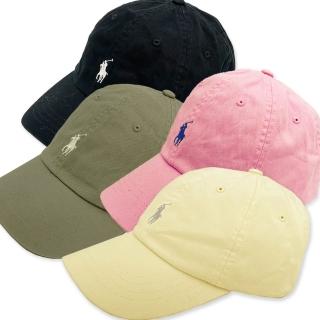 【RALPH LAUREN】POLO刺繡小馬LOGO鴨舌/棒球帽(多色選一)