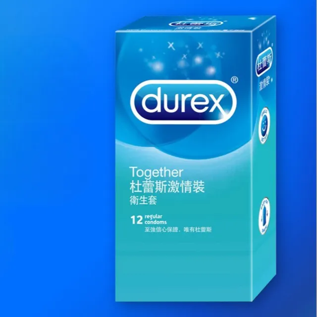 【Durex 杜蕾斯】激情裝保險套12入/盒