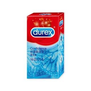 【Durex杜蕾斯】薄型裝保險套12入/盒
