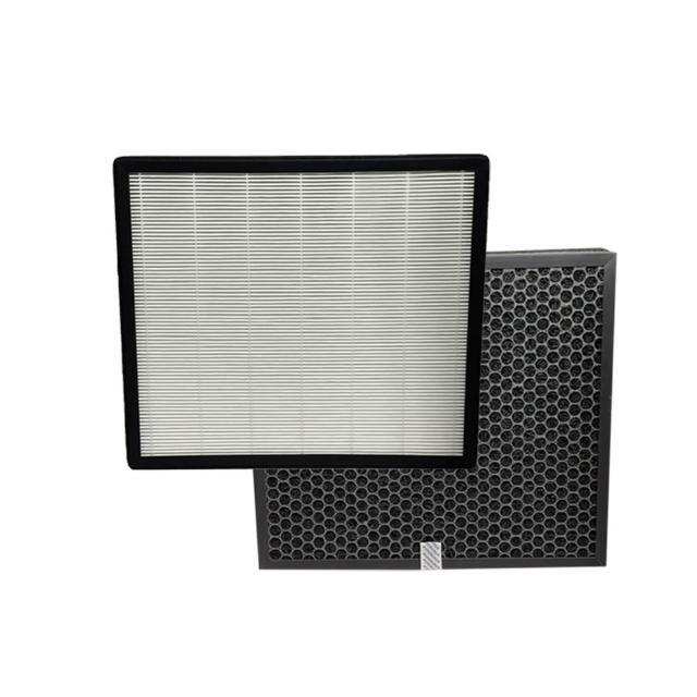 【PUREBURG】適用3M全淨型FA-V500空氣清淨機HEPA活性碳2合1濾網濾芯 含RFID #V500-NWF