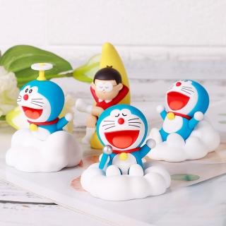 【Doraemon 哆啦A夢】漫遊星空系列立體可愛公仔桌上擺飾-4款可選(平輸品)