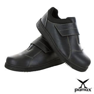 【PAMAX 帕瑪斯】超彈力氣墊防滑安全鞋★黏貼式、工作鞋、鋼頭鞋(PT08501FEH /男女)