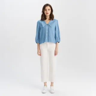 【LEVIS】Ribcage Straight Ankle 女款超高腰直筒牛仔褲 涼感牛仔褲 人氣新品 72693-0255
