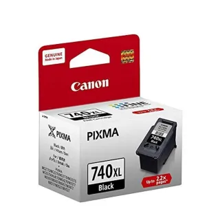 【Canon】官方直營 PG-740XL 原廠黑色墨水匣(適用機型：MG3670/MG3170/MG4170/MG2270/MG3270)