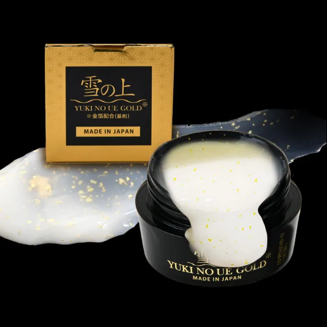 【YUKINOUE 雪之上】金燦 晚安修護水凝霜 40g X 6入瓶裝 補骨脂酚+穀胱甘肽+金箔