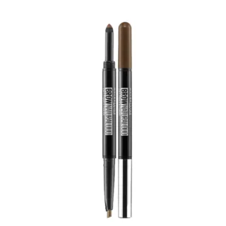 【MAYBELLINE 媚比琳】2in1雙頭氣墊眉粉筆 2入組(自然棕/霧灰色 2色任選)