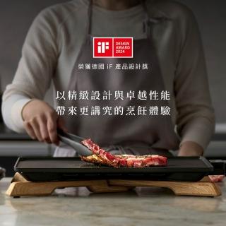 【IRIS】薄型電烤盤 IHU-A10(烤盤 送禮 烤肉 不沾烤盤 露營必備)