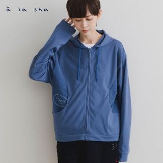 【a la sha】動物躲貓貓連帽外套