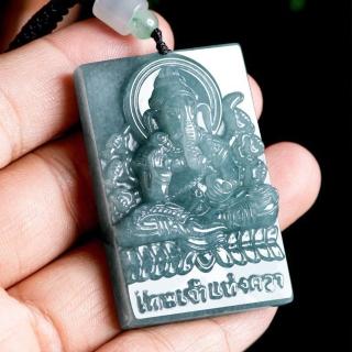 【LEESA】玉石項鍊\玉珮\飾品\象神\佛牌\招財納福\保平安\男女同款\玉墜\翡翠\飾品\吊墜\吊飾\生日禮物