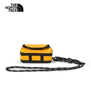 【The North Face】TNF 休閒 運動 迷你隨身小包 BASE CAMP MINI DUFFEL - AP 男 女 黃(NF0A8DJN56P)