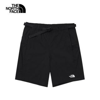 【The North Face】TNF 休閒 防潑水短褲 W CLASS V PATHFINDER PULL ON SHORT-AP 女 黑(NF0A8DFNJK3)