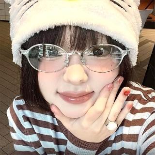 【LEESA】眼鏡架\鏡架\女生眼鏡\穿搭小物\素顏眼鏡\小臉神器\小框眼鏡\圓框眼鏡\無度數眼鏡\鏡框\質感