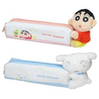 【T’S FACTORY】蠟筆小新 絨毛娃娃細長筆袋