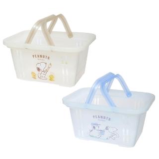 【T’S FACTORY】SNOOPY 史努比 塑膠手提置物籃 S