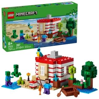 【LEGO 樂高】21275 Minecraft 系列 - 炸藥叢林屋