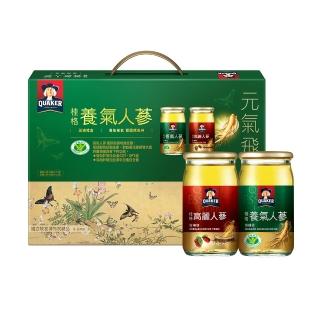 【桂格】養氣人參滋補禮盒60ml×8入(養氣人參60ml×4入+高麗人參60ml×4入 禮盒/送禮推薦)